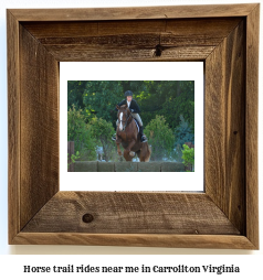 horse trail rides near me in Carrollton, Virginia